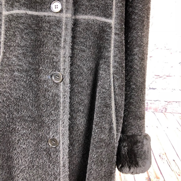 90s Vintage SEARLE Brown Alpaca Wool Coat SOLD - Picture 2 of 8